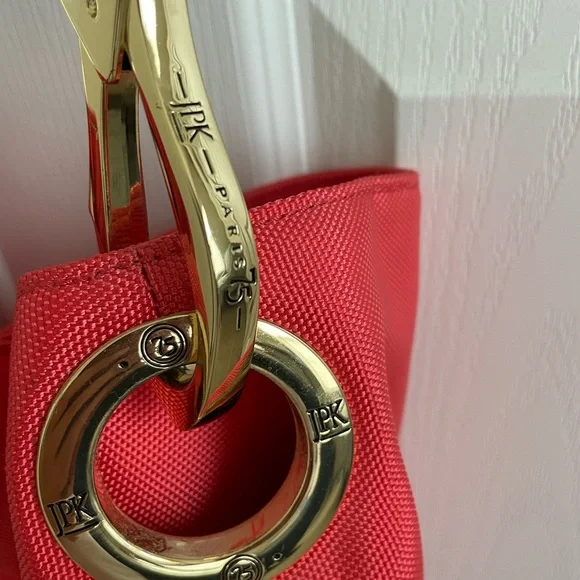 JPK Paris 75 Coral Tote Bag in EUC - Picture 2 of 6